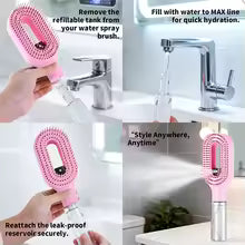 Automatic Self-Cleaning Hair Brush
