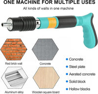 Heavy Duty Wall Fastening Tool Kit
