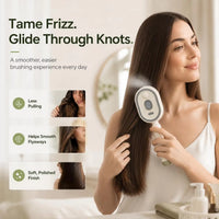 Steam Brush | Rechargeable Detangling Tool with Oil