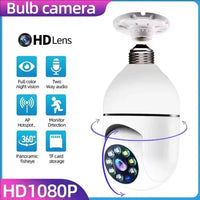 HD Smart Bulb Security Camera